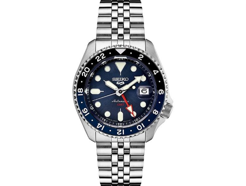 Seiko 5 Sports SSK Estilo Esportivo GMT