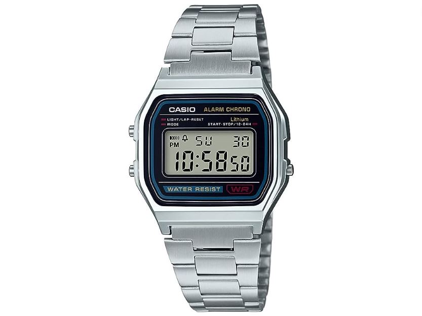 Casio Relógio digital masculino A158WA-1DF