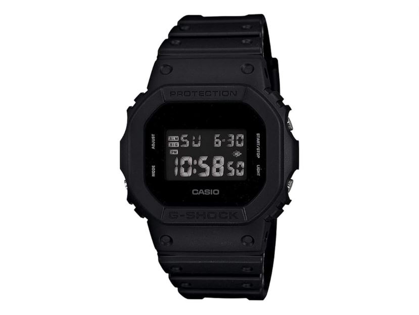 Relógio Casio G- Shock Digital Masculino DW-5600BB-1DR